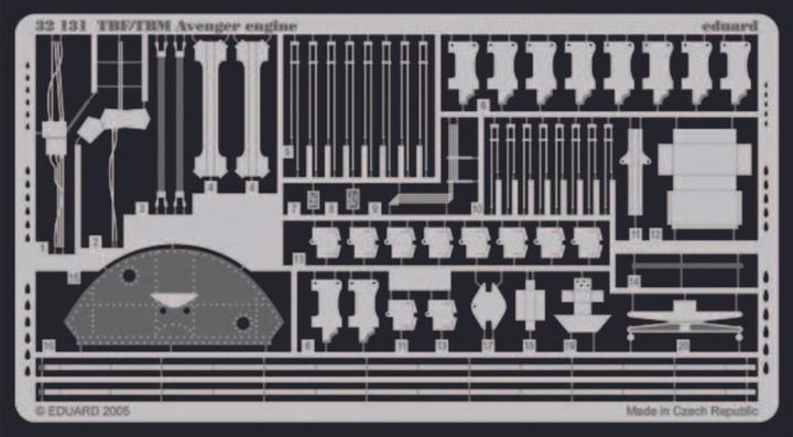 Image du produit Eduard Moteur TBF/TBM Avenger