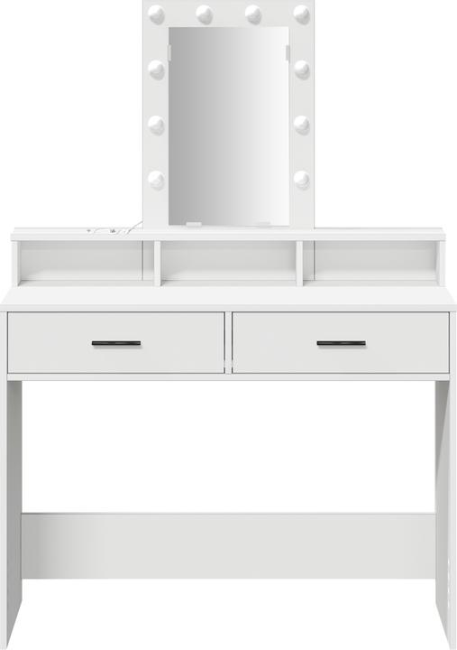Immagine prodotto VidaXL Tavolino da toilette Bianco MDF 100 x 41 x 140 cm Tavolino da toilette