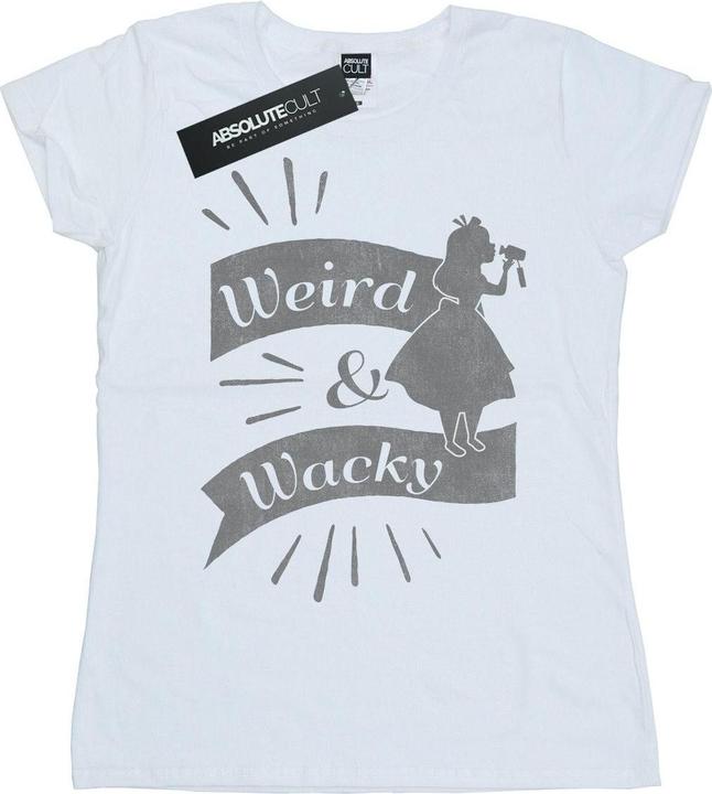 Image du produit Disney - T-shirt ALICE IN WONDERLAND WEIRD AND WACKY - Femme (XL)