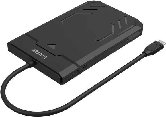 Actual product image Unitek Obudowa USB-C Hdd/Ssd Sata Uasp 5gbps (2.5")