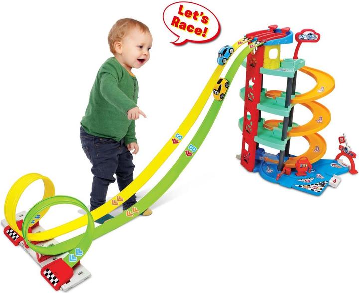 Actual product image BB Junior Mega Race Track Set Garage