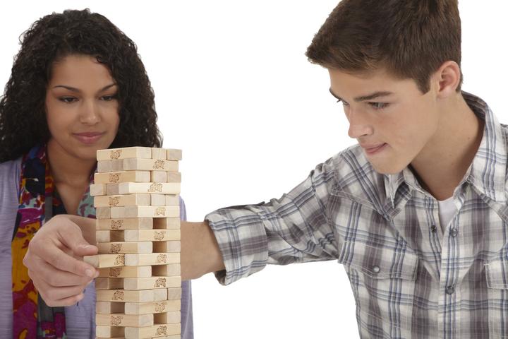 Actual product image Hasbro Gaming Jenga Classic (French, Italian, German)