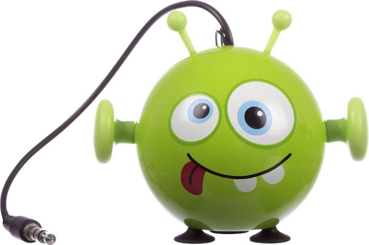 KitSound Mini Buddy Speaker Alien (8 h, Rechargeable battery operated)