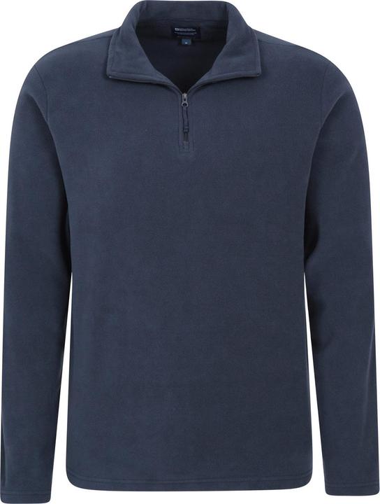 Actual product image Mountain Warehouse Mens Camber II Half Zip Fleece Top (L)