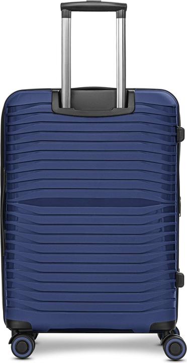 Immagine prodotto Stratic Set di valigie Shine a 4 ruote 3 pezzi con piega elastica (193 l, XL (da 115l))