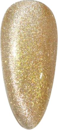Produktbild Canni Gellack Cat Eyes Aurora Gold Glitzer / JG03 UV/LED (Gold, Gel-Effekt Nagellack)