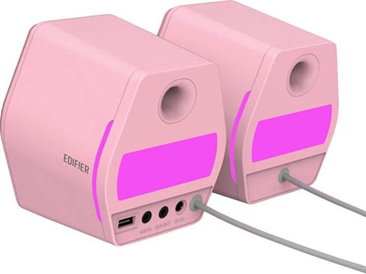 Actual product image Edifier speaker 2.0 speakers HECATE G2000 (pink)