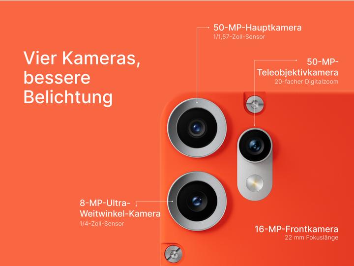 Productafbeelding CMF Telefoon 2 Pro (128 GB, Oranje, 6.77", Dubbele SIM, 50 Mpx, 5G)