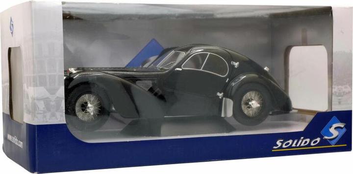 Actual product image Solido 1:18 Bugatti Atlantic black