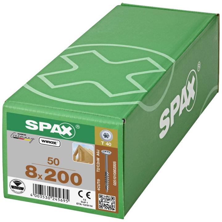 Image du produit Spax Vis pour assemblage bois (50 Vis par pièce)