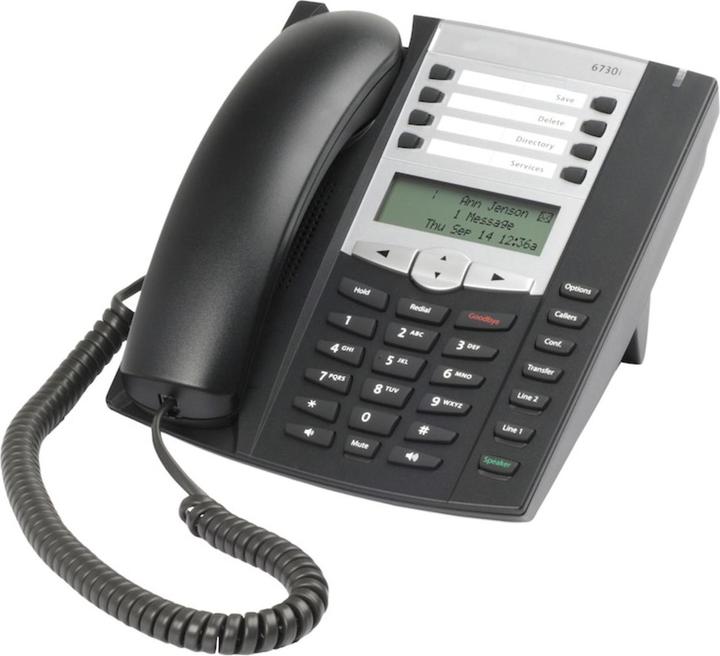 DeTeWe AASTRA 6730a analogue telephone for use as a standard telephone or with special features