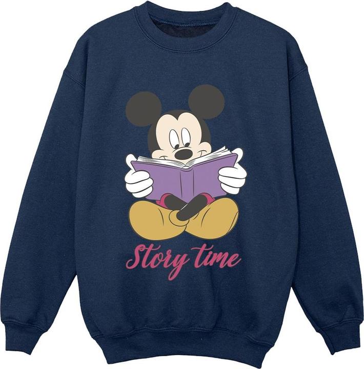 Actual product image Disney Boys Mickey Mouse Story Time Sweatshirt (140, 146)