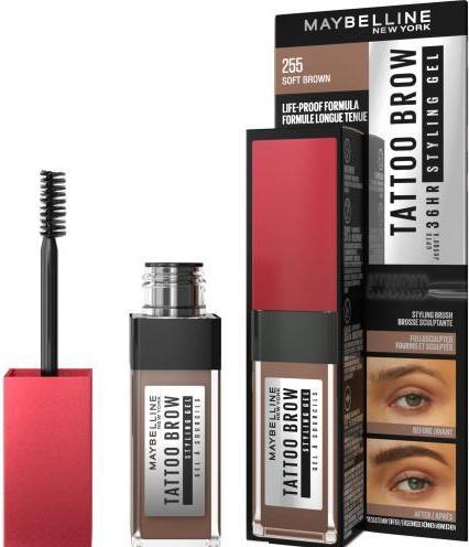 Produktbild Maybelline New York Tattoo Brow 36H Styling Gel (225 Soft Brown)
