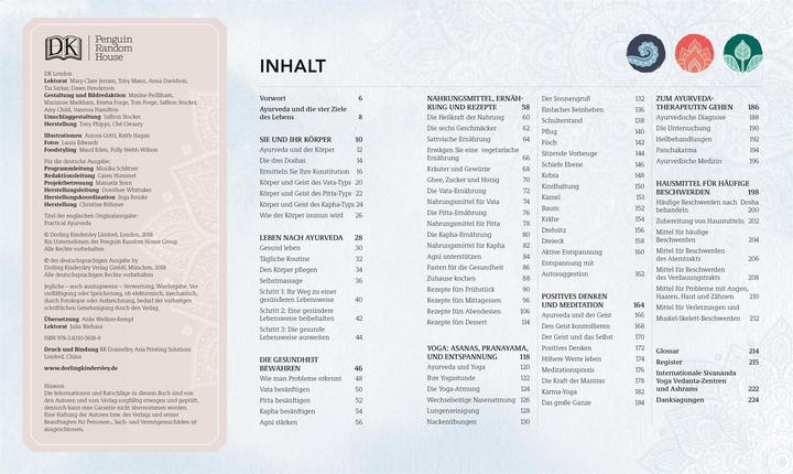 Image du produit Entspannt und gesund mit Ayurveda (Allemand, Centre Sivananda de Yoga Vedanta, 2018)