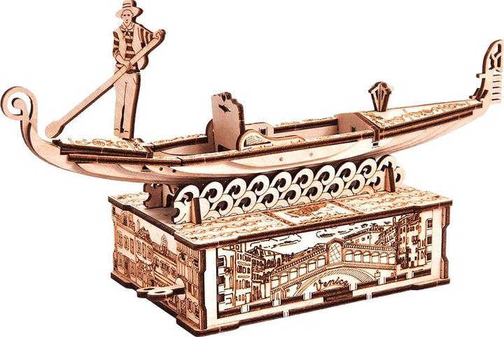 Actual product image Wood Trick Gondola - 3D wooden construction kit