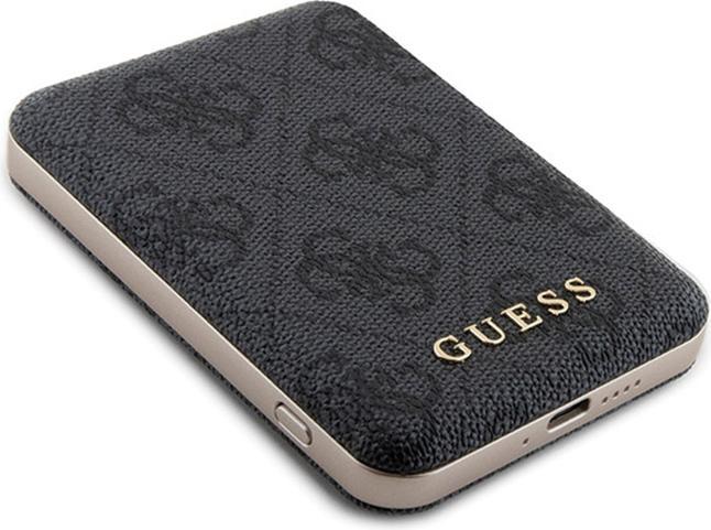 Produktbild Guess Zestaw GUBPM5P15X4GEMGK iPhone 15 Pro Max 6.7" hardcase + Powerbank 5000mAh MagSafe czarny/bla (Apple iPhone 15 Pro Max)
