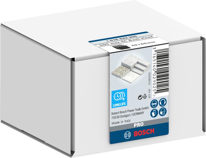 Produktbild Bosch Professional Zubehör PRO SDS max-4C Stahl-Stockerplatte, 60 x 60 mm