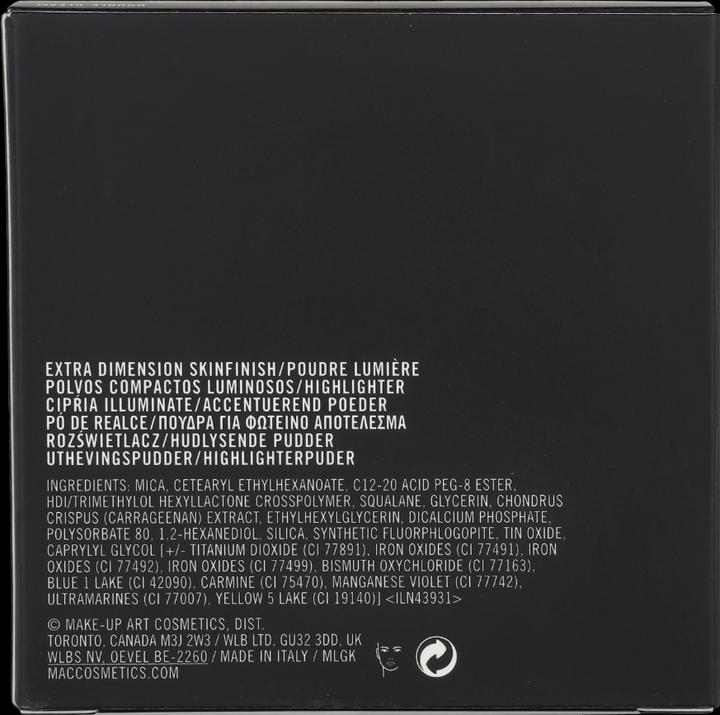 Immagine prodotto MAC Cosmetics Evidenziatore Extra Dimension (Dimensione extra, Highlighter, 9 g)