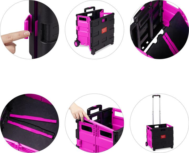 Image du produit Relaxdays Chariot courses