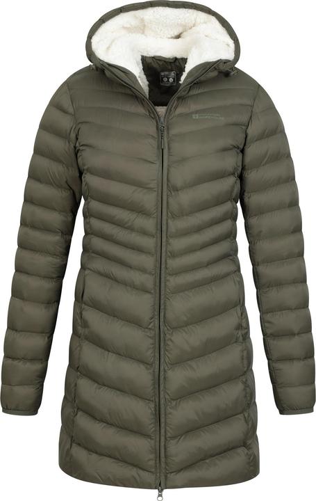 Actual product image Mountain Warehouse Womens/Ladies Florence Faux Fur Lined Padded Jacket (46 D)