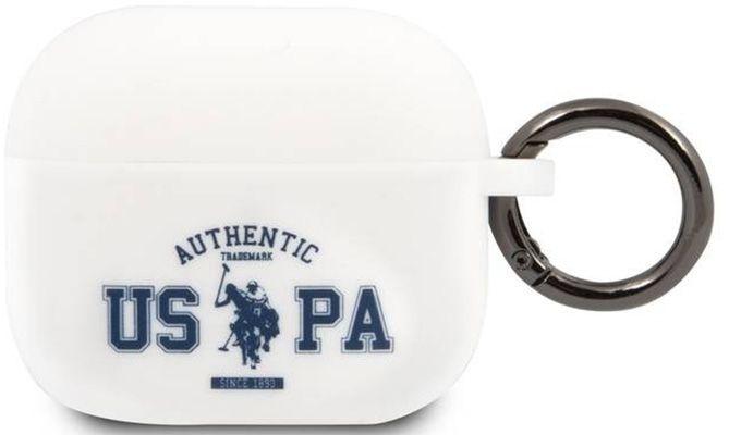 Actual product image U.S. Polo U.S.Polo Assn.Silicone Uspa Authentic Case for Airpods 3 - White (Headphone bag)