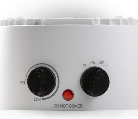 Actual product image Domo DO7325F Fan heater White, Black (2000 W)