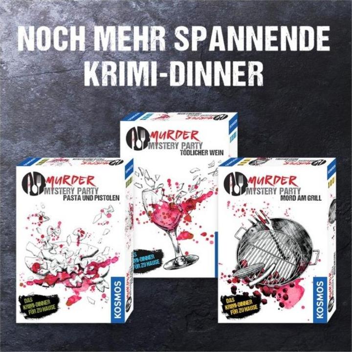 Image du produit Kosmos Murder Mystery Party - vin mortel (Allemand)