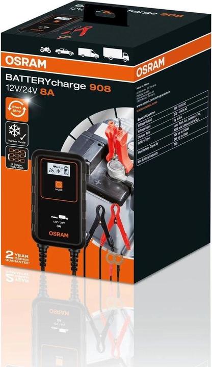 Produktbild Osram 908 OEBCS908 (12V, 24V, 8 A)