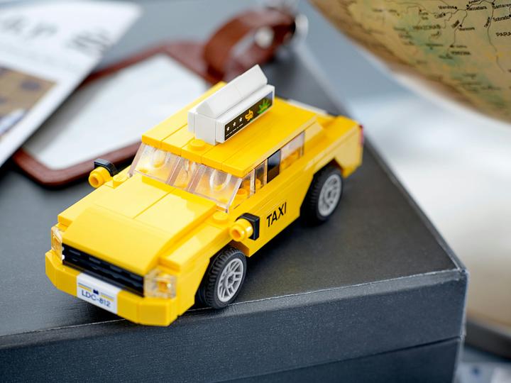 Image du produit LEGO Taxi jaune (40468, LEGO difficiles à trouver)