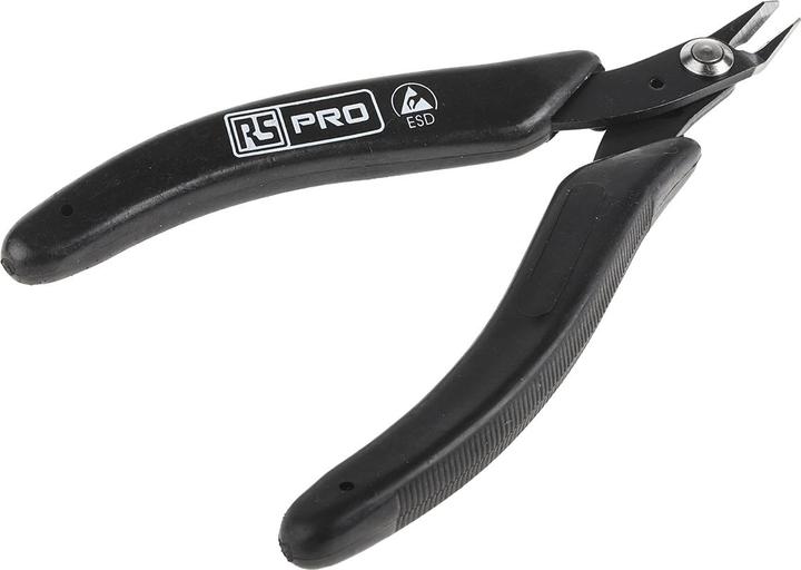 Actual product image Rs Pro Electronic cutter made of HCS, total length 114 mm / jaws 7.0mm (114 mm)