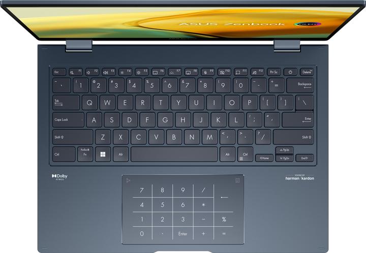 Actual product image ASUS Zenbook 14 Flip OLED (14", Intel Core i7-1360P, 16 GB, 1000 GB, CH)
