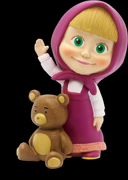 Actual product image Tonies Mascha und der Bär - A new friend for Mascha (German)
