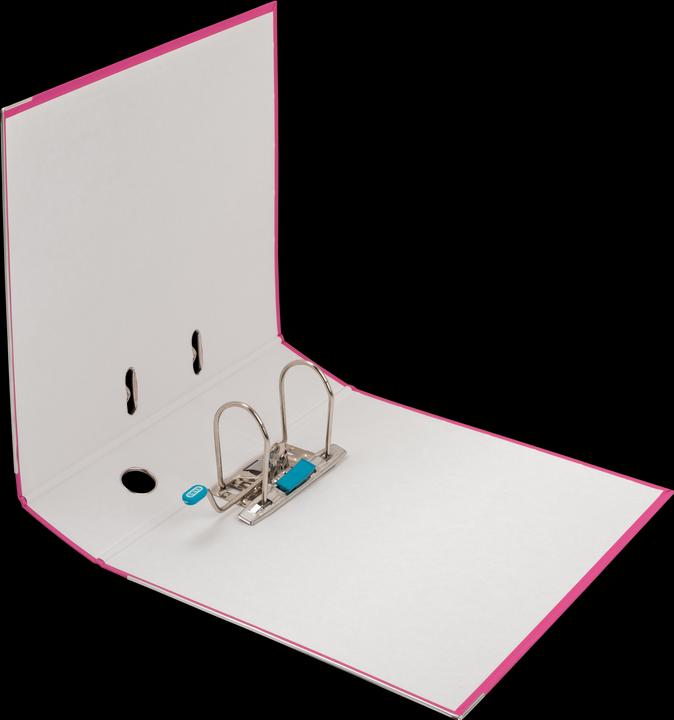Produktbild Elba Mappe smart pro, Rückenbreite: 80 mm, rosa DIN A4, Umschlag außen PP / innen Papier, transparent (A4, 80 mm, 1 Stück)