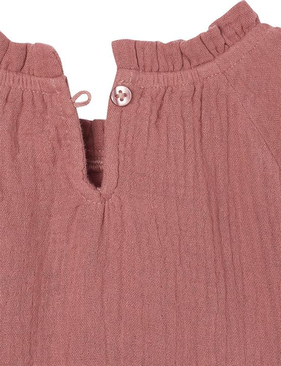Produktbild Vertbaudet Mädchen Baby Volantkleid aus Baumwollmusselin (74)