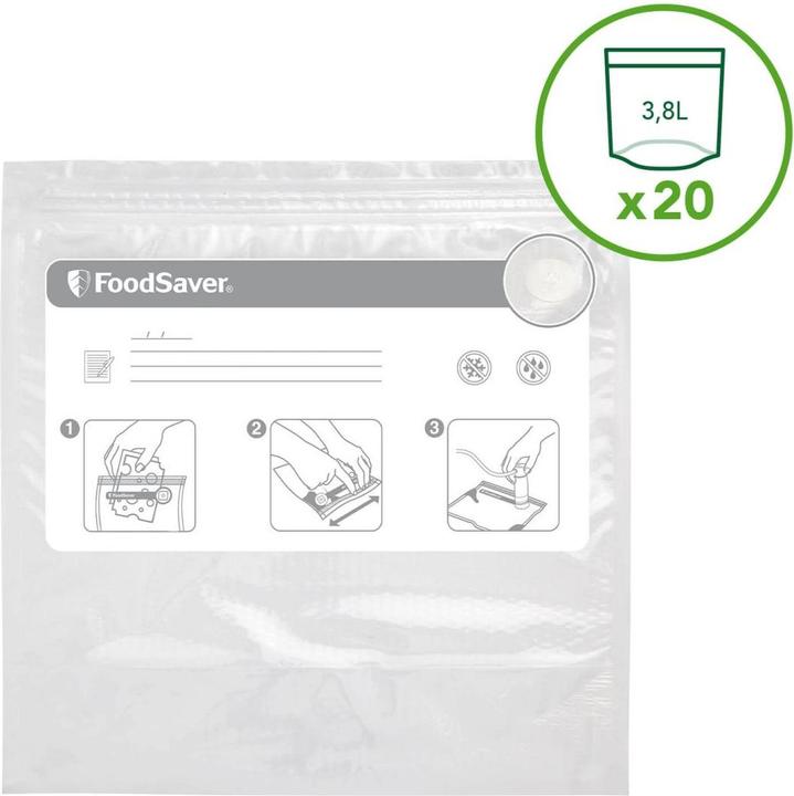 Image du produit FoodSaver Sacs refermables (20 x)
