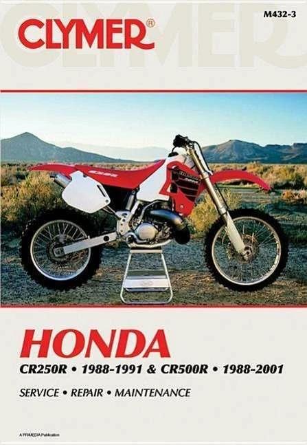Image du produit Honda CR250R (1988-1991) & CR500R (1988-2001) Motorcycle Service Repair Manual (Anglais, Haynes Publishing, 2004)