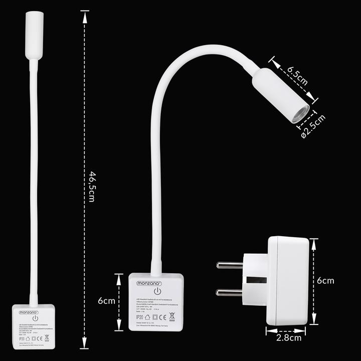 Produktbild Monzana LED Steckerlampe (210 lm)