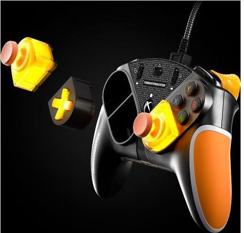 Produktbild Thrustmaster AddOn Gamepad Thrustm. eswap X LED ORANGE CRYSTAL P.XBO/PC (Xbox Series S, Xbox One S, PC, Xbox One X, Xbox Series X)