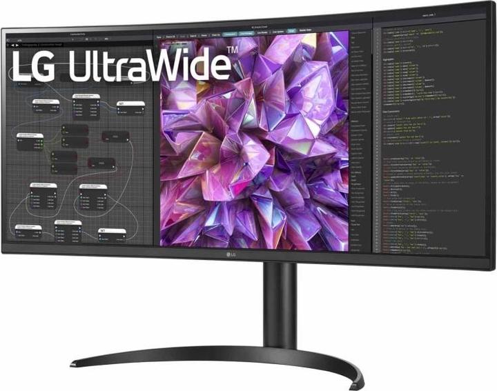 Produktbild LG UltraWide 34WQ75C-B - LED monitor - curved - 34" (34.14" viewable) - 3440 x 1440 UWQHD @ 60 Hz - (3440 x 1440 Pixel, 34.13")
