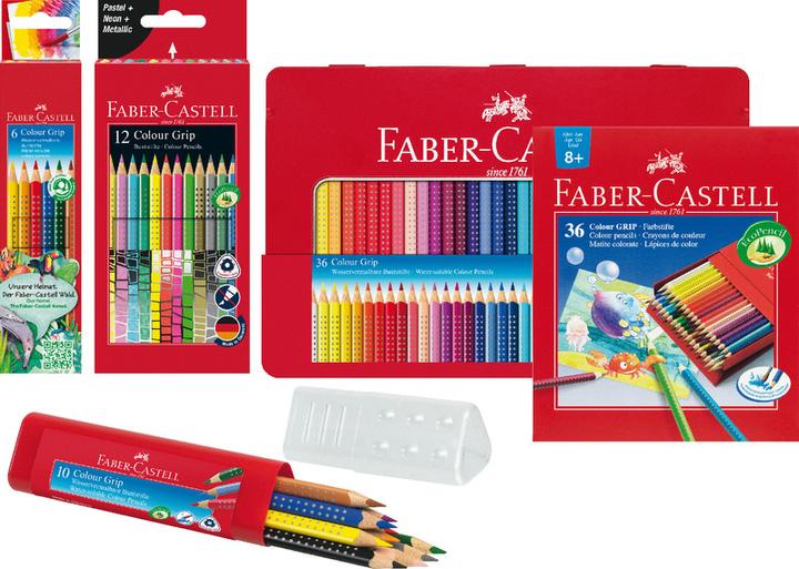 Produktbild Faber-Castell Colour Grip (Mehrfarbig, 36 x)