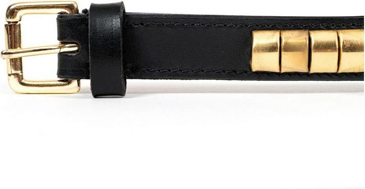 Produktbild Gloria Hundehalsband Duna Schwarz Gold 35 cm (35 x 2 cm) (35, Hund, Allgemein)