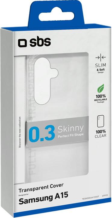 Actual product image SBS Skinny cover for Samsung Galaxy A15 transparent (Samsung Galaxy A15)