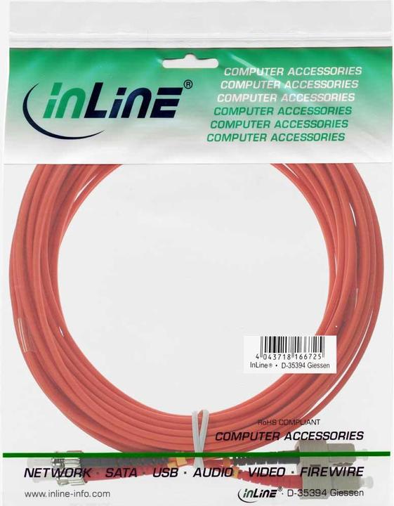 Immagine prodotto InLine Cavo LWL Duplex (CAT7, 15 m)