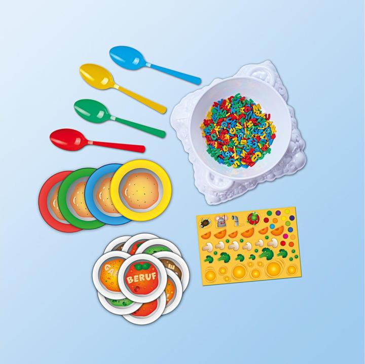 Produktbild Noris NOR61905 - Buchstabensuppe, Kinderspiel, für 2-4 Spieler, ab 7 Jahren (DE-Ausgabe) (Deutsch)