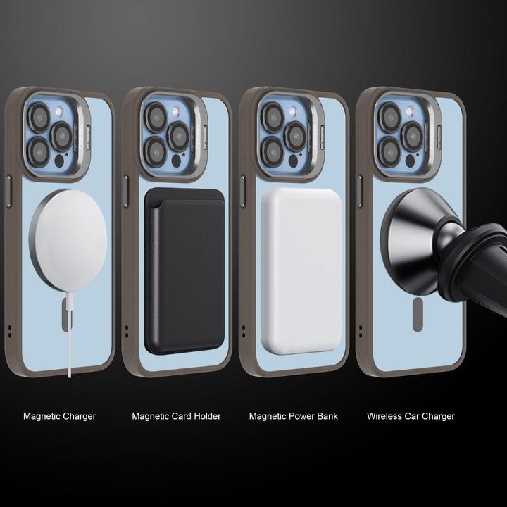 Produktbild Cadorabo Hülle für iPhone 12 PRO MAX kompatibel mit Magsafe inkl. Kameralinsen Schutz (Apple iPhone 12 Pro Max)