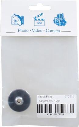 Produktbild Studioking Spigot Verlaufadapter MC-1061 1/4" Female 3/8" Male (Stativadapter)