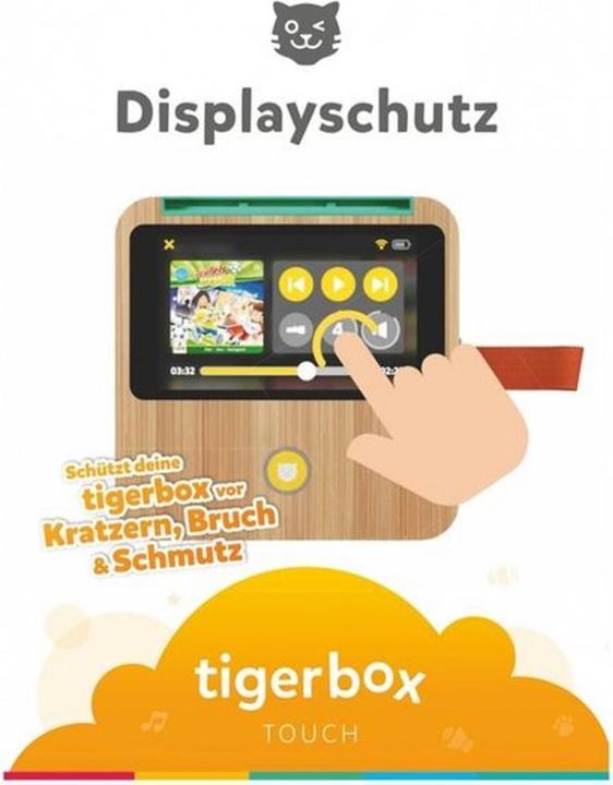 Tigermedia Displayschutz für Tigerbox Touch (Deutsch)