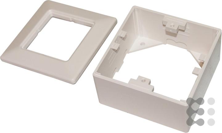 Actual product image Leoni KERPEN DATACOM GmbH MegaLineNet surface-mounted housing D=40mm, RAL9010 - Surface-mounted housing