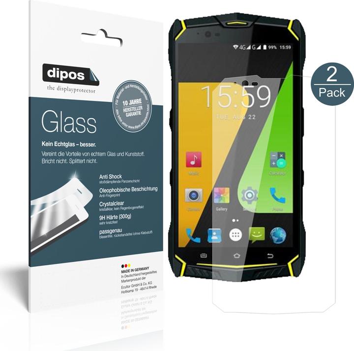Actual product image Dipos Screen Protector Anti-Shock (1 Piece, Jesy J9S)