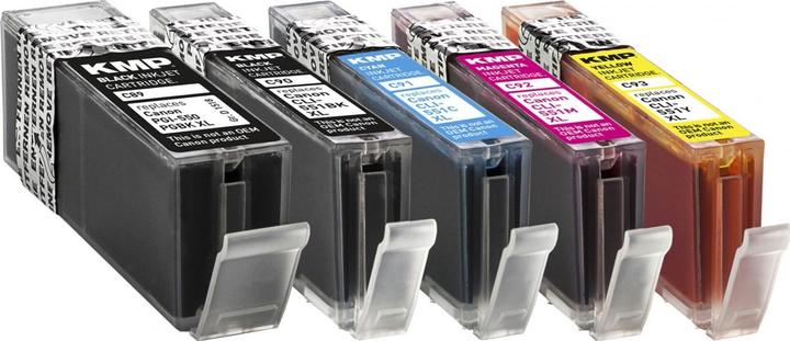 Actual product image KMP C100V Multipack compatible with Canon PGI-550/CLI-551 XL (M, FC, C, Y)